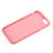 Etui Silicone Gel Souple Couleur Unie pour Apple iPhone 6S Plus Rose Petit