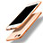 Etui Silicone Gel Souple Couleur Unie pour Apple iPhone 7 Orange Petit