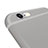 Etui Ultra Fine Mat Silicone Souple Transparente pour Apple iPhone 6S Gris Petit