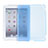 Etui Ultra Fine Plastique Rigide Transparente pour Apple iPad 2 Bleu Ciel Petit