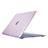 Etui Ultra Fine Plastique Rigide Transparente pour Apple MacBook 12 pouces Rose