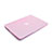 Etui Ultra Fine Plastique Rigide Transparente pour Apple MacBook Pro 13 pouces Retina Rose Petit