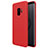 Etui Ultra Fine Silicone Souple S03 pour Samsung Galaxy S9 Rouge Petit