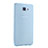 Etui Ultra Fine Silicone Souple Transparente pour Samsung Galaxy A9 Pro (2016) SM-A9100 Bleu