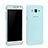 Etui Ultra Fine Silicone Souple Transparente pour Samsung Galaxy Grand 3 G7200 Bleu