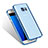 Etui Ultra Fine Silicone Souple Transparente pour Samsung Galaxy S7 G930F G930FD Bleu Petit