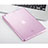 Etui Ultra Fine TPU Souple Transparente pour Apple iPad Air Rose Petit