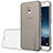 Etui Ultra Fine TPU Souple Transparente T03 pour Samsung Galaxy C7 (2017) Gris Petit