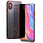 Etui Ultra Fine TPU Souple Transparente T06 pour Xiaomi Mi 8 Screen Fingerprint Edition Rouge Petit