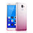 Etui Ultra Fine Transparente Souple Degrade pour Huawei Honor 7 Rose