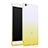 Etui Ultra Fine Transparente Souple Degrade pour Xiaomi Mi Note Jaune