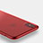 Etui Ultra Slim Silicone Souple Transparente pour Apple iPhone X Rouge Petit