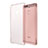 Etui Ultra Slim Silicone Souple Transparente pour Huawei P9 Or Rose