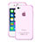 Etui Ultra Slim TPU Souple Transparente pour Apple iPhone 4 Rose