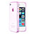 Etui Ultra Slim TPU Souple Transparente pour Apple iPhone 4 Rose Petit