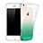 Etui Ultra Slim Transparente Souple Degrade pour Apple iPhone 5 Vert
