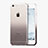 Etui Ultra Slim Transparente Souple Degrade pour Apple iPhone 6 Plus Gris