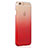 Etui Ultra Slim Transparente Souple Degrade pour Apple iPhone 6 Rouge Petit