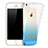 Etui Ultra Slim Transparente Souple Degrade pour Apple iPhone SE Bleu