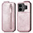 Housse Clapet Portefeuille Cuir pour Realme GT Neo6 5G Or Rose