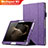Housse Clapet Portefeuille Livre Cuir L01 pour Huawei MediaPad M2 10.0 M2-A01 M2-A01W M2-A01L Violet