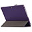 Housse Clapet Portefeuille Livre Cuir L01 pour Huawei MediaPad M2 10.0 M2-A01 M2-A01W M2-A01L Violet Petit