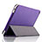 Housse Clapet Portefeuille Livre Cuir L01 pour Huawei Mediapad T1 7.0 T1-701 T1-701U Violet Petit