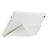 Housse Clapet Portefeuille Livre Cuir L02 pour Huawei Honor Pad 2 Blanc Petit