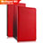 Housse Clapet Portefeuille Livre Cuir L02 pour Huawei Mediapad M3 8.4 BTV-DL09 BTV-W09 Rouge