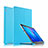 Housse Clapet Portefeuille Livre Cuir L02 pour Huawei MediaPad T3 10 AGS-L09 AGS-W09 Bleu Ciel Petit