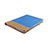 Housse Clapet Portefeuille Livre Cuir L06 pour Huawei MediaPad T3 10 AGS-L09 AGS-W09 Bleu Petit