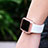 Housse Contour Luxe Aluminum Metal C03 pour Apple iWatch 2 42mm Rose Petit