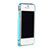 Housse Contour Luxe Aluminum Metal pour Apple iPhone 4 Bleu Ciel Petit