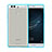 Housse Contour Luxe Aluminum Metal pour Huawei P9 Plus Bleu Ciel