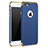 Housse Contour Luxe Metal et Plastique M01 pour Apple iPhone 8 Bleu