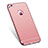 Housse Contour Luxe Metal et Plastique pour Apple iPhone 6S Rose Petit