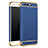 Housse Contour Luxe Metal et Plastique pour Huawei Honor 9 Bleu Petit