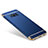 Housse Contour Luxe Metal et Plastique pour Samsung Galaxy S8 Bleu Petit