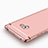 Housse Contour Luxe Metal et Plastique pour Xiaomi Mi Note 2 Special Edition Or Rose Petit