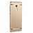 Housse Contour Luxe Metal et Plastique pour Xiaomi Redmi Note 3 MediaTek Or Petit