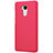 Housse Plastique Rigide Mailles Filet pour Xiaomi Redmi 4 Prime High Edition Rouge Petit