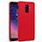 Housse Plastique Rigide Mat M02 pour Samsung Galaxy A6 Plus Rouge