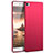 Housse Plastique Rigide Mat M03 pour Huawei P8 Lite Rouge