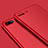 Housse Plastique Rigide Mat pour Apple iPhone 7 Plus Rouge Petit