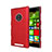 Housse Plastique Rigide Mat pour Nokia Lumia 830 Rouge