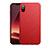 Housse Plastique Rigide Mat Serge pour Apple iPhone Xs Max Rouge