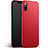 Housse Plastique Rigide Mat Serge pour Apple iPhone Xs Max Rouge Petit