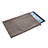 Housse Pochette Velour pour Apple iPad 2 Gris