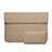 Housse Pochette Velour Tissu L03 pour Huawei Honor MagicBook 14 Or