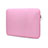 Housse Pochette Velour Tissu L04 pour Huawei Honor MagicBook 14 Rose